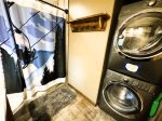 Bathroom with laundry